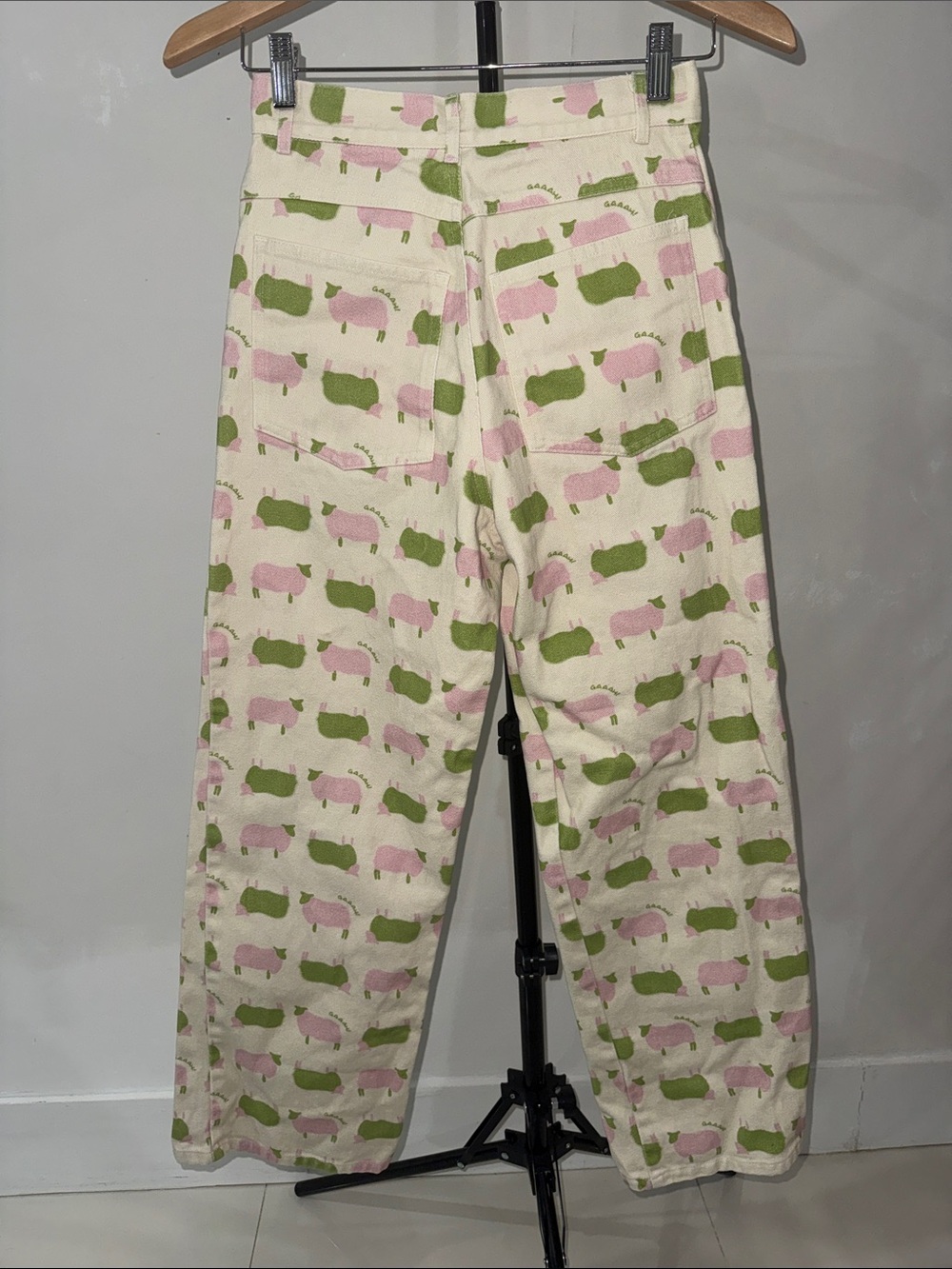 Lisa Says Gah Robyn High-Rise Wide-Leg Jean Size 27 - Picture 3 of 6